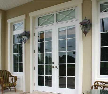 Exterior Double Entry Aluminum French Doors