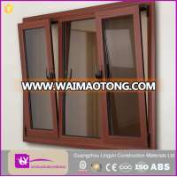 50 series aluminum profile modern upvc/aluminum tilt and turn window&doors with steel window screen